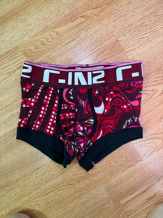 Culture Club Other - Red Patterned Stretch Shorts